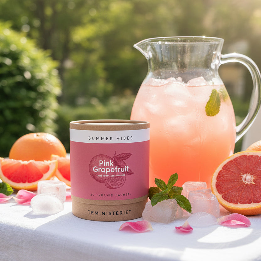 Summer vibes cold fusion te - pink grapefruit