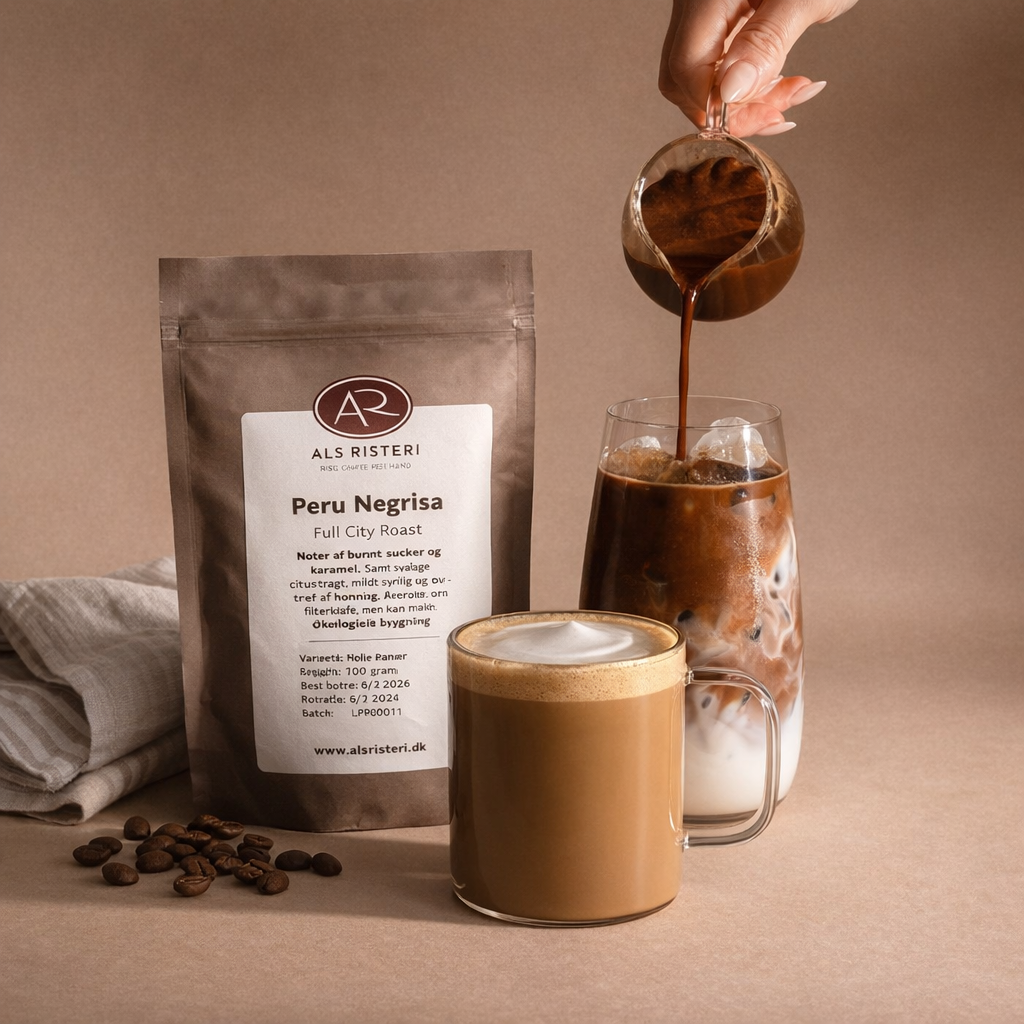 Hele kaffebønner - Peru Negrisa