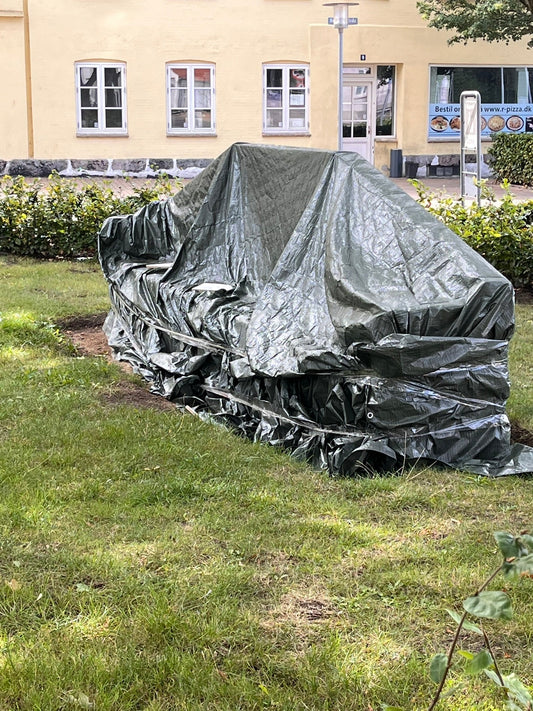 Kunstprojekt Omsorgsbænken i Rønhaveparken part 3