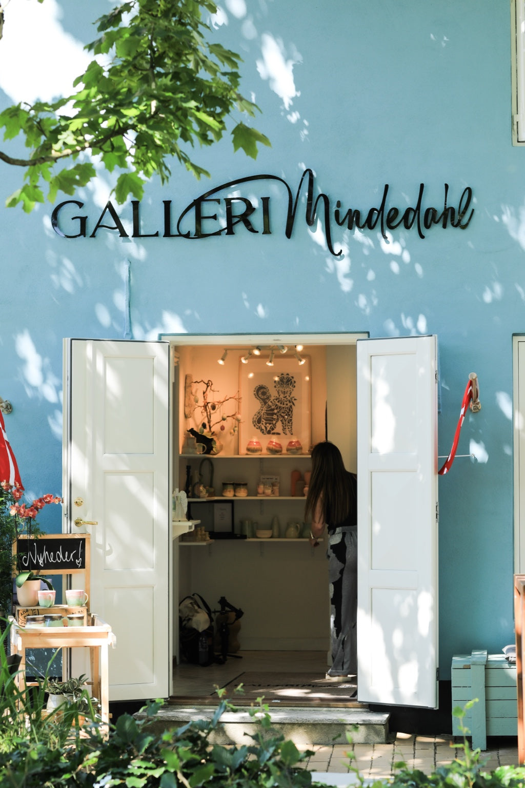 Galleri Mindedahl i Sønderborg på treårsdagen