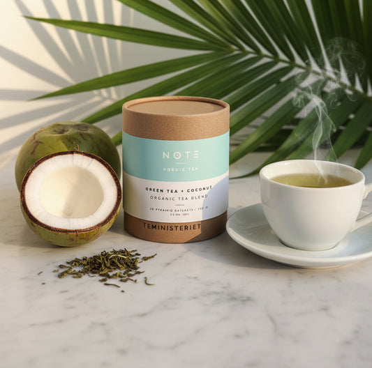 NOTE økologisk te - green tea + coconut