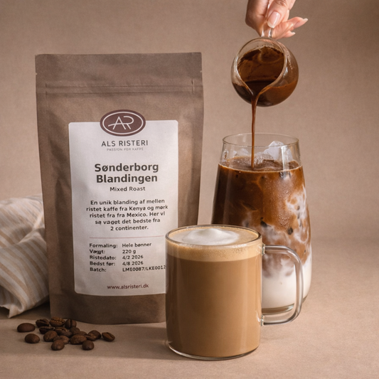 Hele kaffebønner - Sønderborg Blandingen