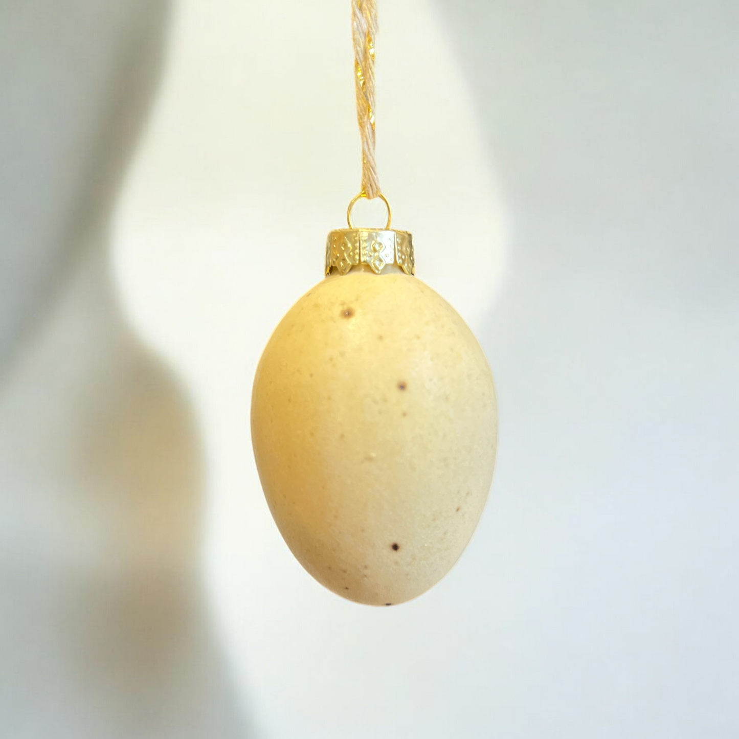 Påskeæg 6 cm gul