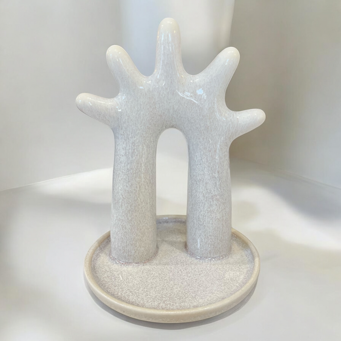 Finger arch - White pearl