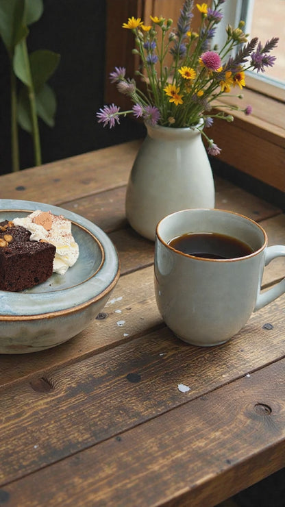 Moonjar blå med effekt