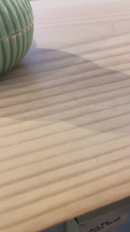 Rille bonbonniere lyserød